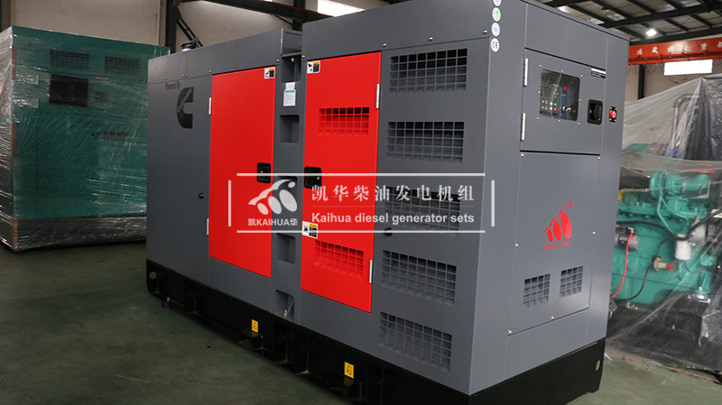 清远酒店160kw静音发电机组成功出厂
